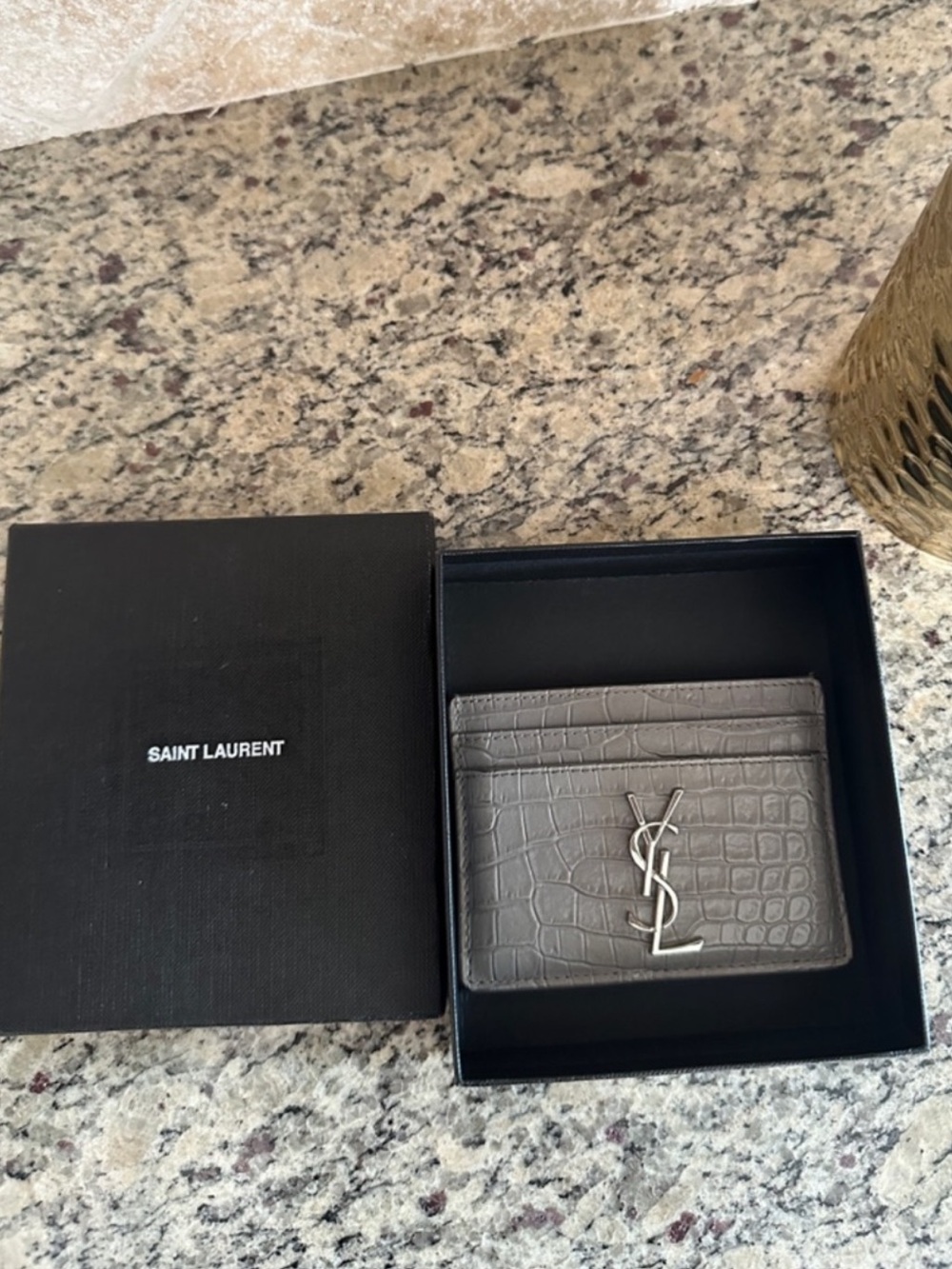 YSL card holder